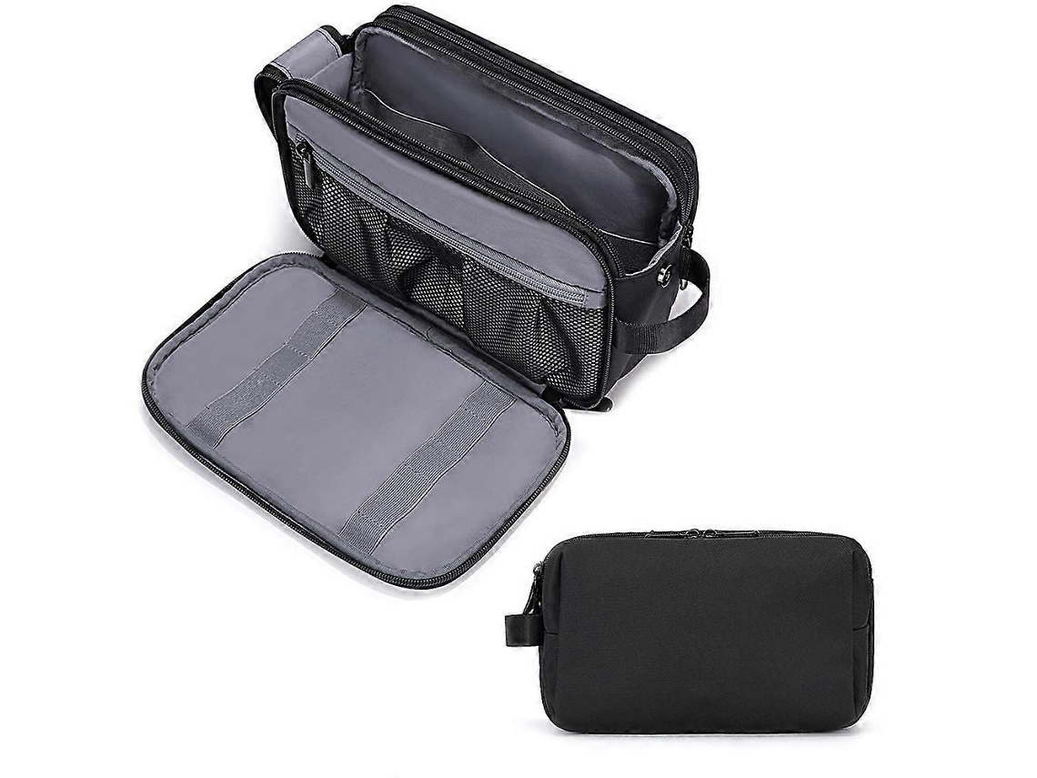 Nécessaire Masculina, Nécessaire De Viagem, Bolsa De Cosméticos Com Abertura Em Zíper Duplo, Amplo Espaço De Armazenamento, 5l Hengjian