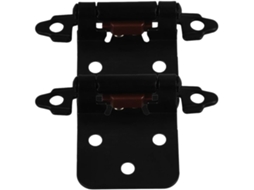 Valiclud 2 Dobradiças De Porta Armário Reforçadas Com Fechamento Automático, Estilo Sobreposto De 1 2-polegada Para
