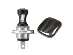 Peça Farol Moto H4 3030 Led Hi Lo Beam E Caixa Console Central Carro Armrest Mouse