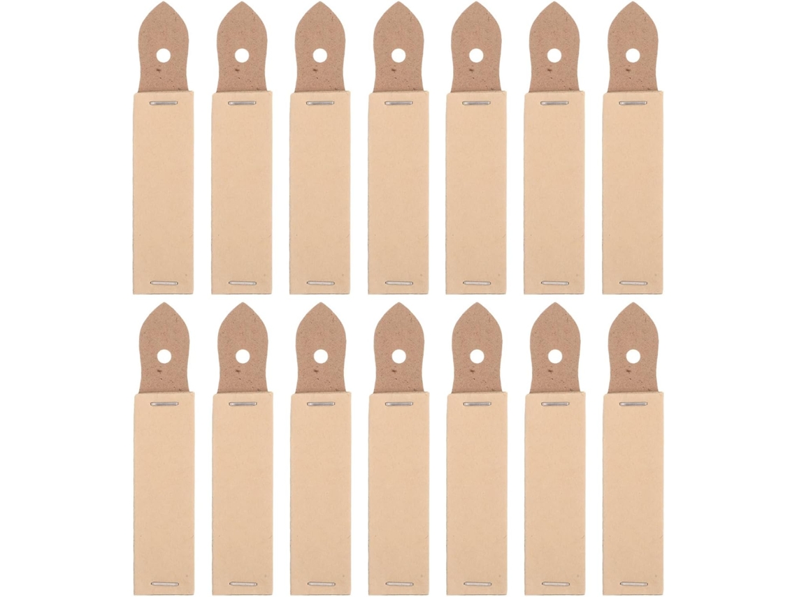Conjunto de 20 Blocos de Lixa para Apontar Lápis de Carvão Compacto, para Material Escolar CHABERLU