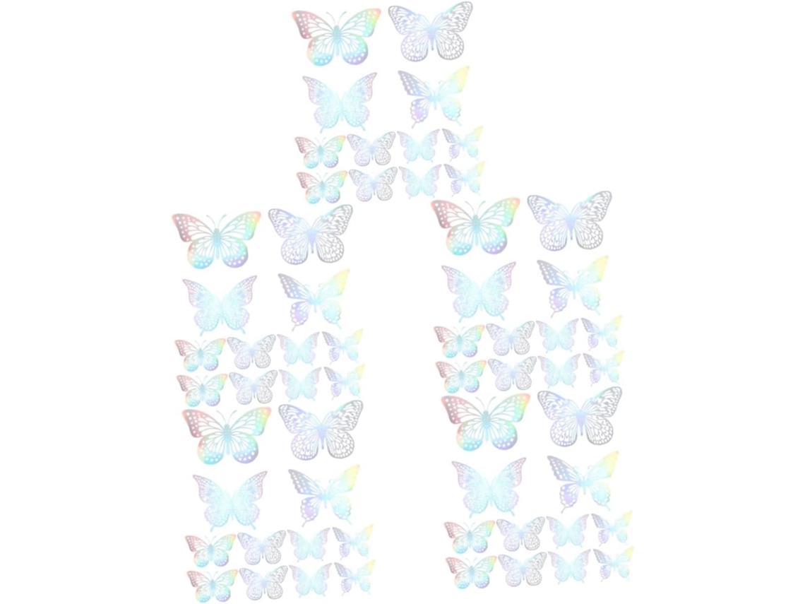 Conjunto De 240 Adesivos De Parede Decorativos Removíveis Para Decoração De Quartos E Ambientes.