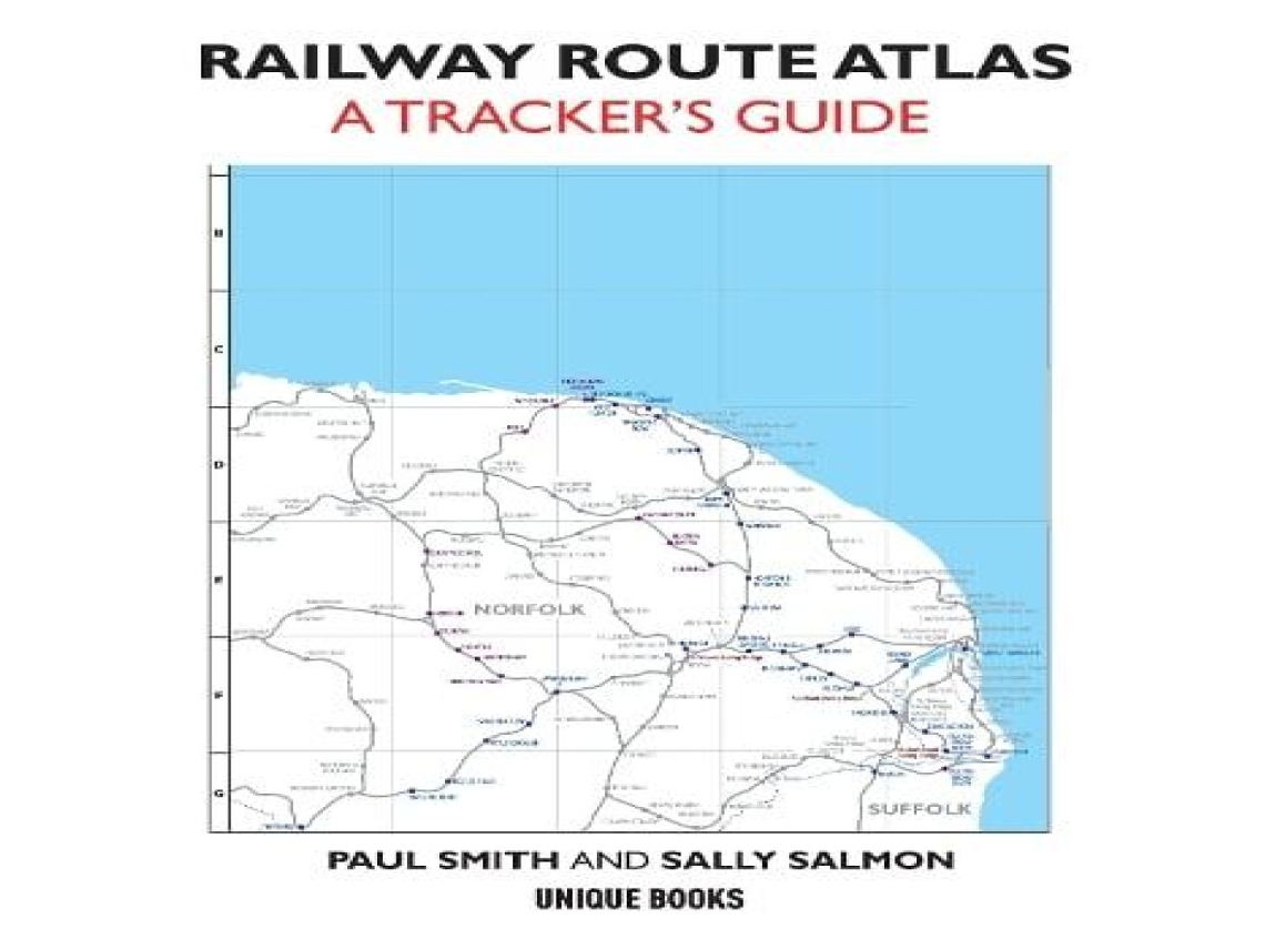Livro Railway Route Atlas de Paul Smith (Inglês)