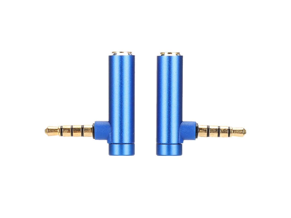 Adaptador Estéreo LAXISCREED 3.5mm 2pcs L tipo