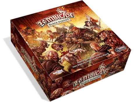 Jogo de Tabuleiro Zombicide: Black Plague (Idade Mínima: 10 - Nível Dificuldade: Intermédio)