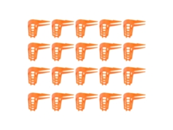 20pcs Gaiolas de Rainha de Abelha Pequenas em Plástico Capa Protectora para Equipamento de Apicultura
