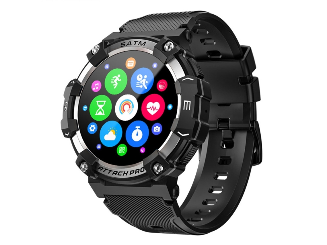 (roxo) Smartwatch Bluetooth de 1,39 polegadas, resistente à água até 5 ATM, para monitoramento de saúde