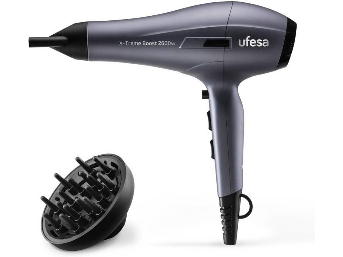 Secador de Cabelo UFESA X-Treme Boost (2600 W - 3 Níveis de temperatura)