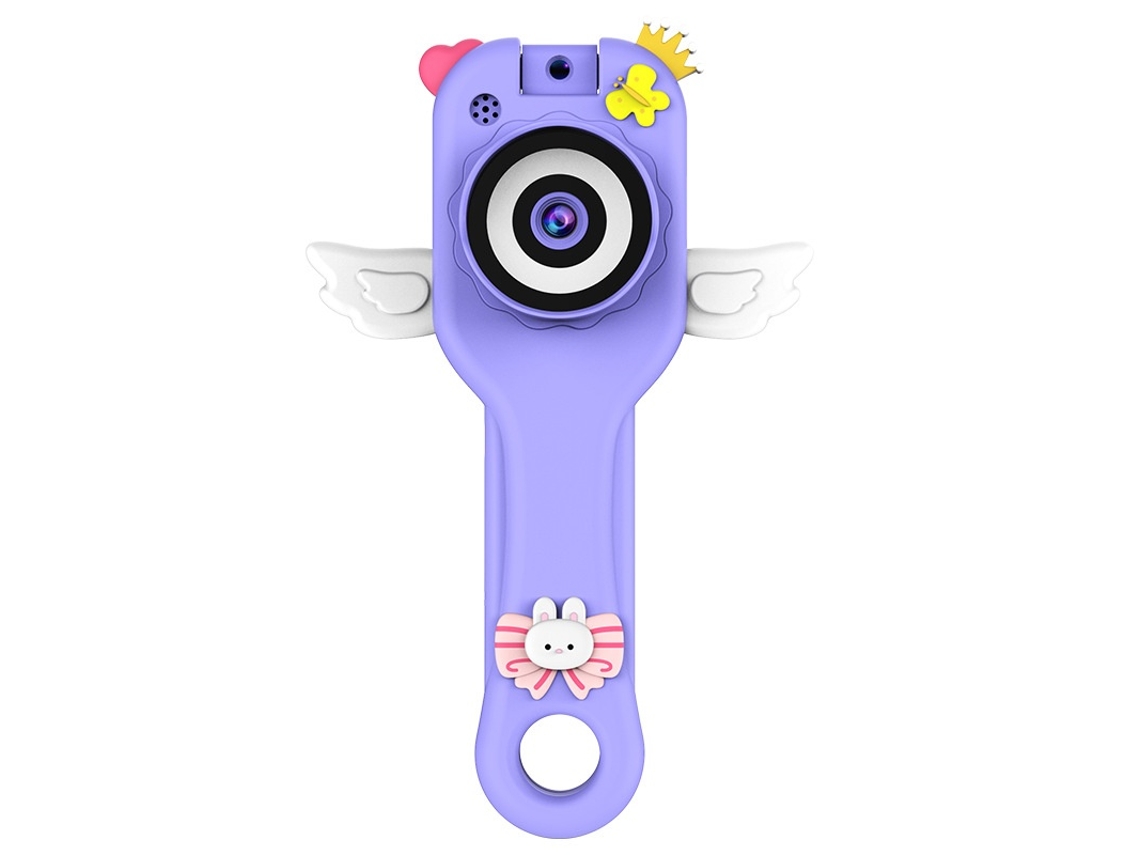 Lupa 500x, Microscópio Digital Com Ecrã De 2,0 Polegadas (anjo Roxo) Elysve