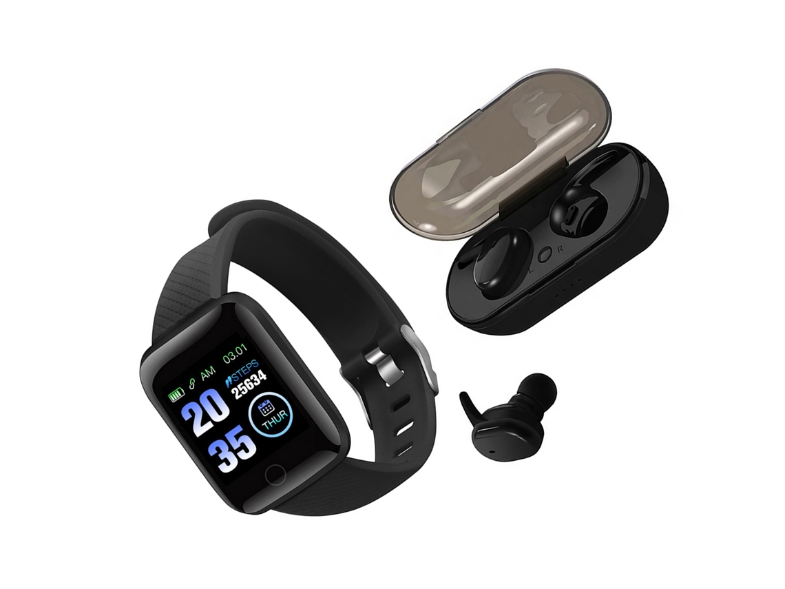 Fones Bluetooth Sem Fio com Controle por Toque EOOCOO