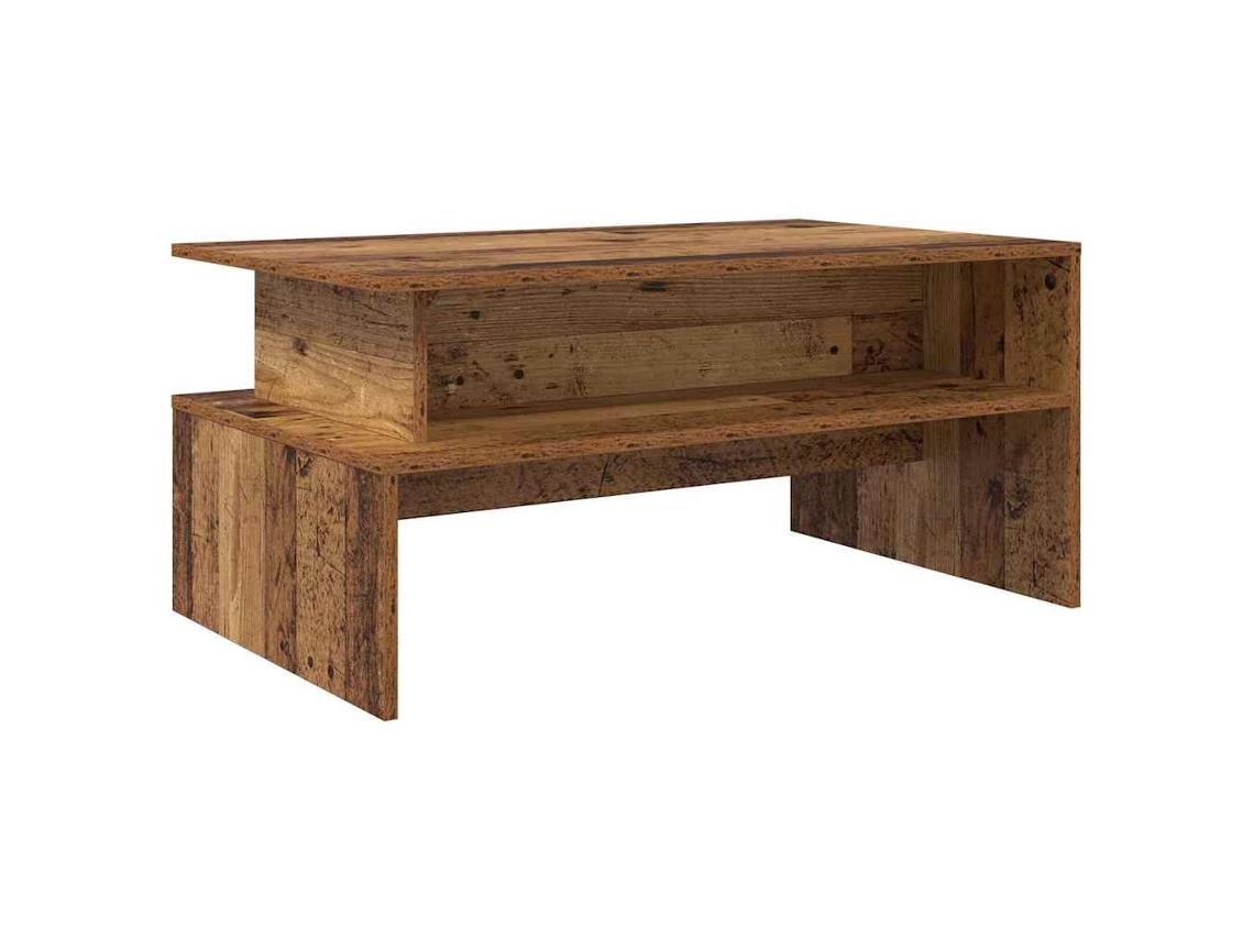 Conjunto 1 Mesa De Centro Vidaxl Castanho Derivados De Madeira (90 X 55 X 42,5 Cm)
