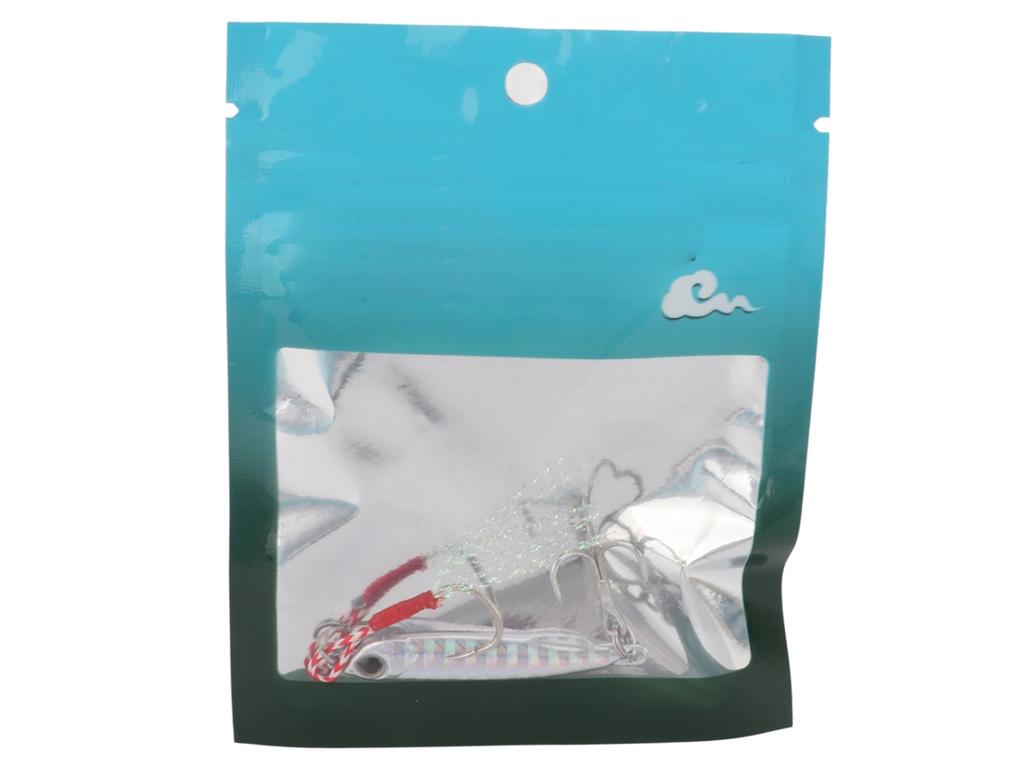Artificial Bait (sea Fishing For Bass With Double Hooks)