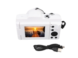 Câmera Digital 1080p Para Fotografia Com Tela Lcd De 2.4 Polegadas 16mp Câmera Vlogging Com Tela Giratória De 180 Graus E Zoom Digital 16x