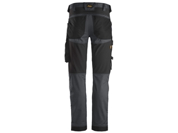 SNICKERS WORKWEAR-63415804050-AllroundWork Stretch Pants Aço Cinza-Preto tamanho 50