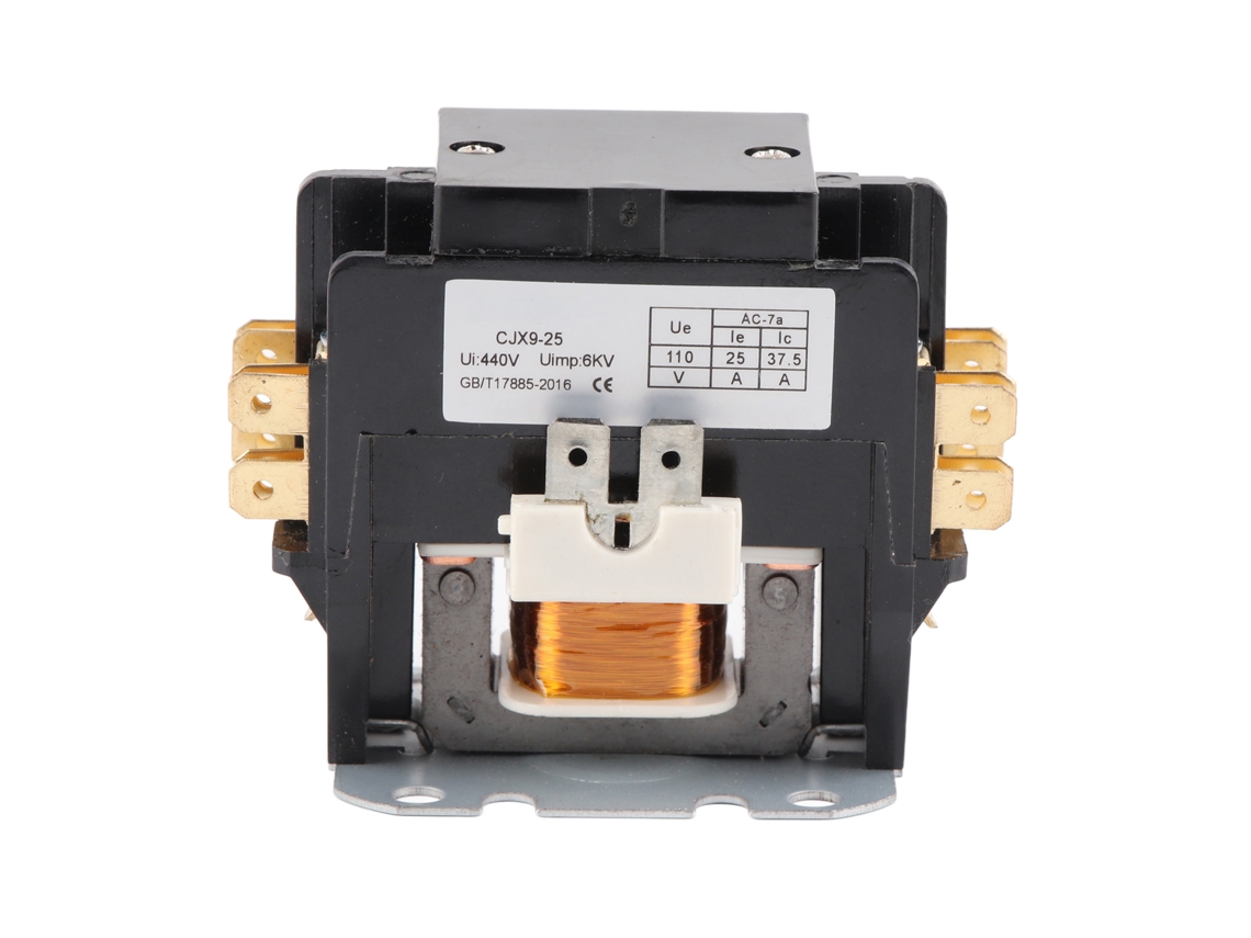 Contacto Ac Cjx9 25 2p 25a Plomo Aleação Carcasa Pp Ignífugo 110v