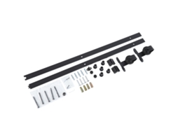 Trilho Suspenso Para Porta de Correr (Versão Montada 183cm, Ferragens De Aço)