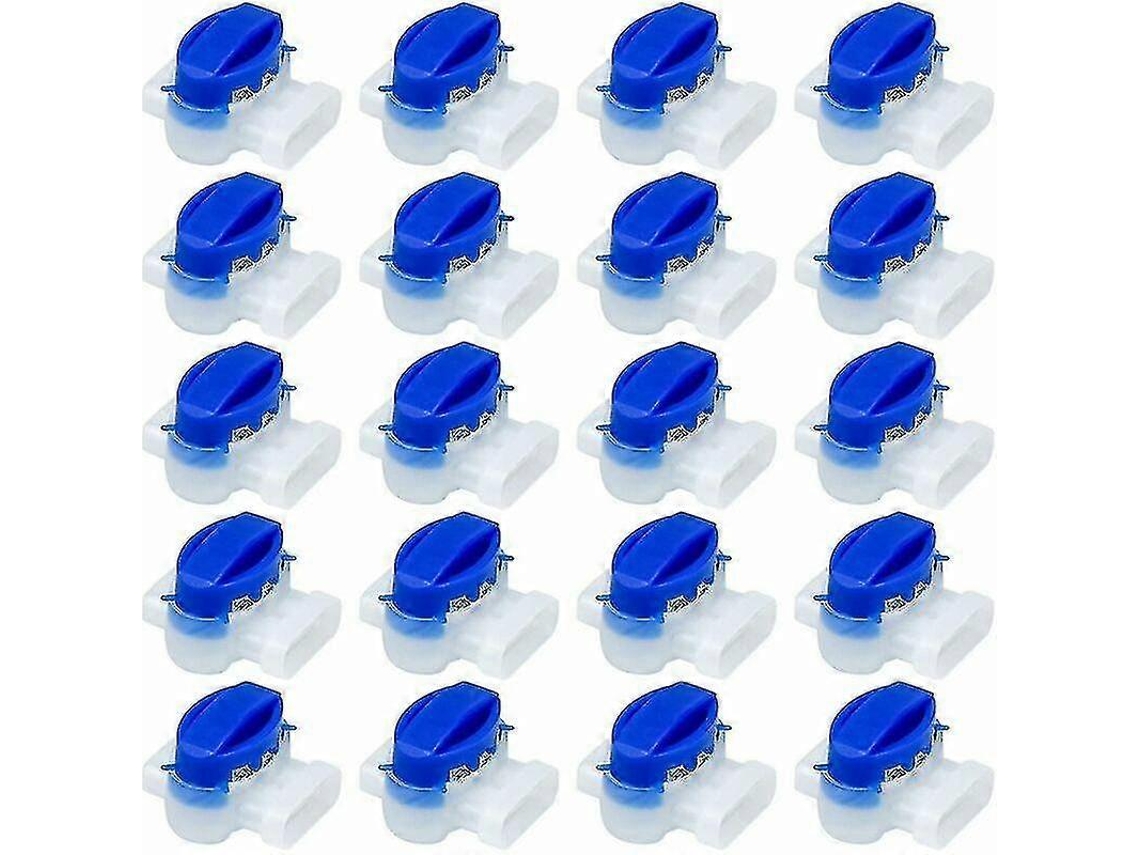 Conjunto De 20 Conectores Cabo Preenchidos Com Resina
