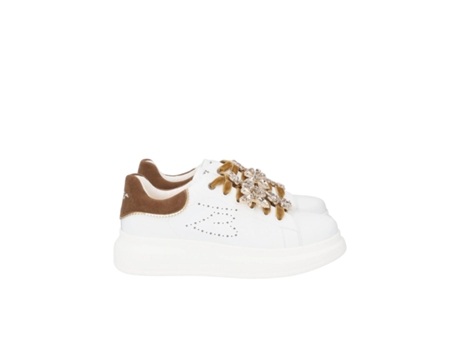 Sapatilhas De Mulher Toscablu Basse Pele Branco (38)