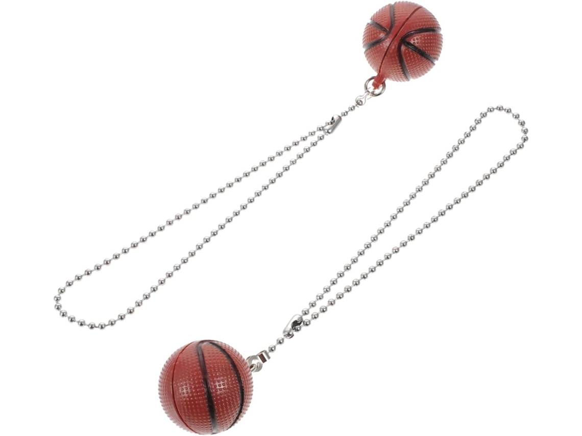 Luminária De Teto Com Corrente Bolinhas Estilo Basquete, Durável E