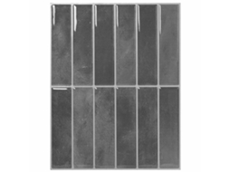 Vidaxl Azulejo Retangular 20 Unid. Cinzento 29 X 23 X 0,08 Cm