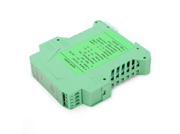 Isolador de sinal CC com proteção de circuito, 1 entrada, 2 saídas, 0-5 V a 4-20 mA