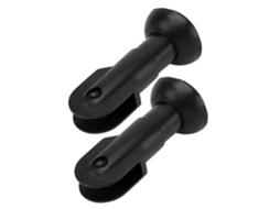 Conjunto De 2 Pés De Suporte De Plástico Para Prateleiras, Acessório Para Divisórias De Banheiro, Su Gokoco