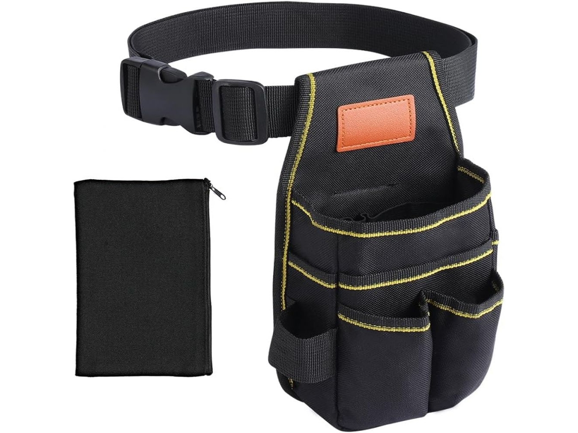 MEOIRUERY Bolsa De Ferramentas Multi Camadas Para Eletricista, Ajustável, Reforçada E Resistente, Bolsa De Cintura Para Ferramentas Industriais