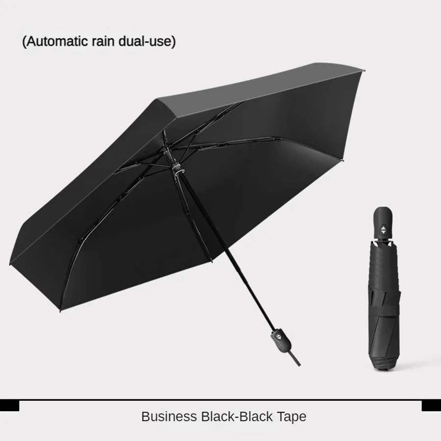Guarda chuva Ultraleve MDUG para Mulheres, Proteção Solar (preto, 6k)