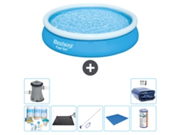 Bestway Piscina Bestway Fast Set Redonda - 366x76 Cm - 8-peças S21388