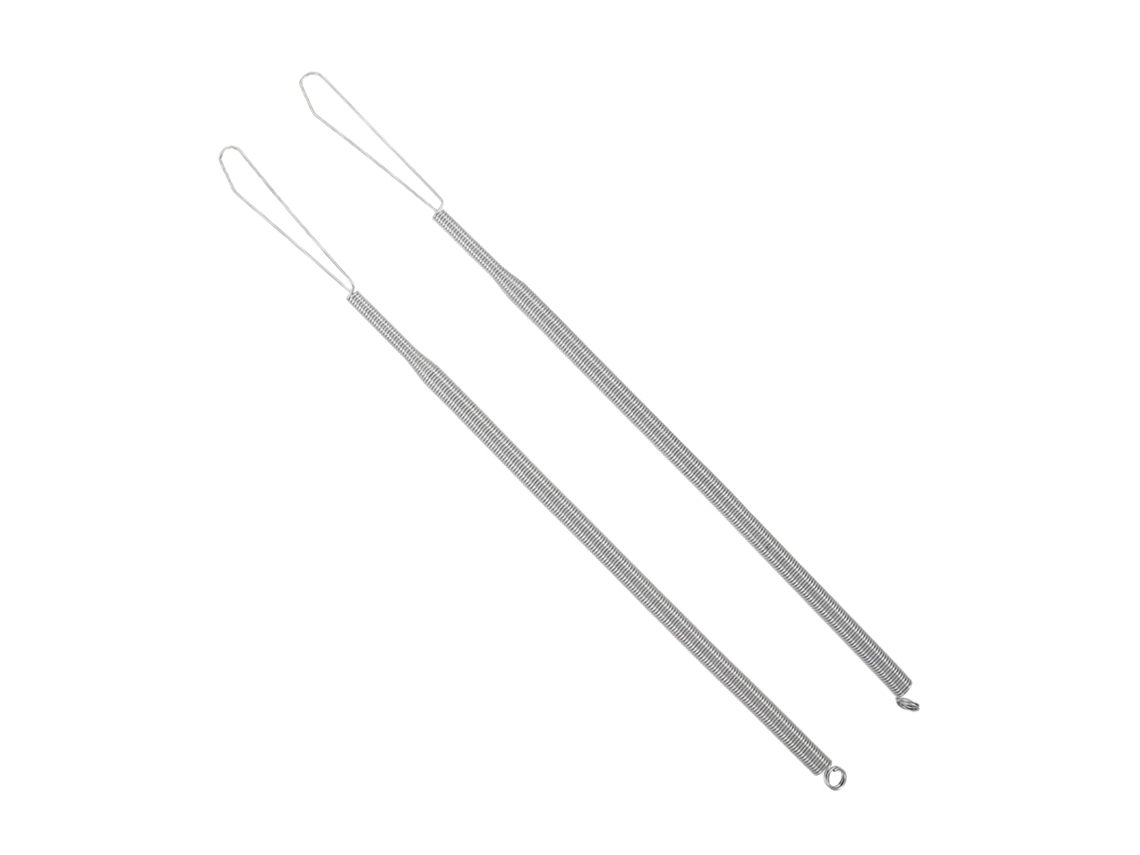 Mola de Fechamento Automático de Porta com Gancho, 1,5x12x450 Mm, para Portas Pesadas SFUSHOS (pacote)