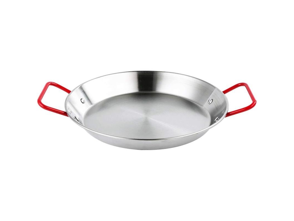 Omni-Pan De Paella De Saté De Inoxidável Acero Antiaderente 32cm Para El Cid ...