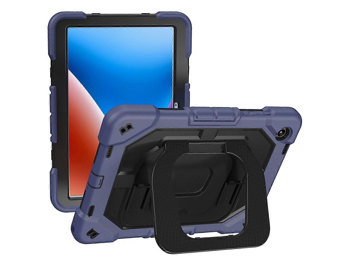 Capa Protetora Em Silicone E Pc Com Suporte Para Samsung Galaxy Tab A9, Branco Elysve