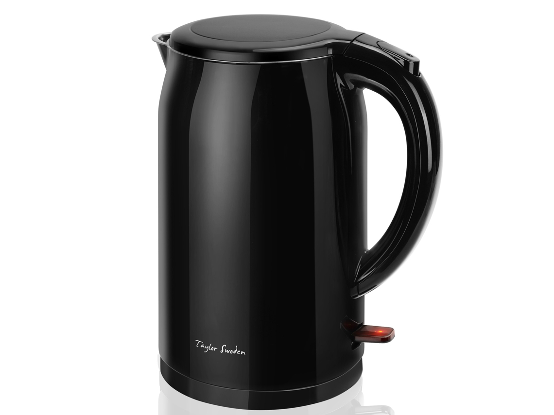 Jarro Elétrico De Parede Dupla Taylor Swoden 1,5l 2200w | 304 Aço Inoxidável | Desligamento Automático E Proteção Contra Fervura A Seco | Base 360º