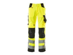 Calças Grandes Com Bolsos Para Joelheiras Safe Supreme 15579 Amarelo 64 / 32 MASCOT
