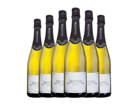 Espumante DOMINIO DE LA VEGA Idilicum Macabeo Semi-seco Semi-doce Cava (0.75 L - 6 Unidades)