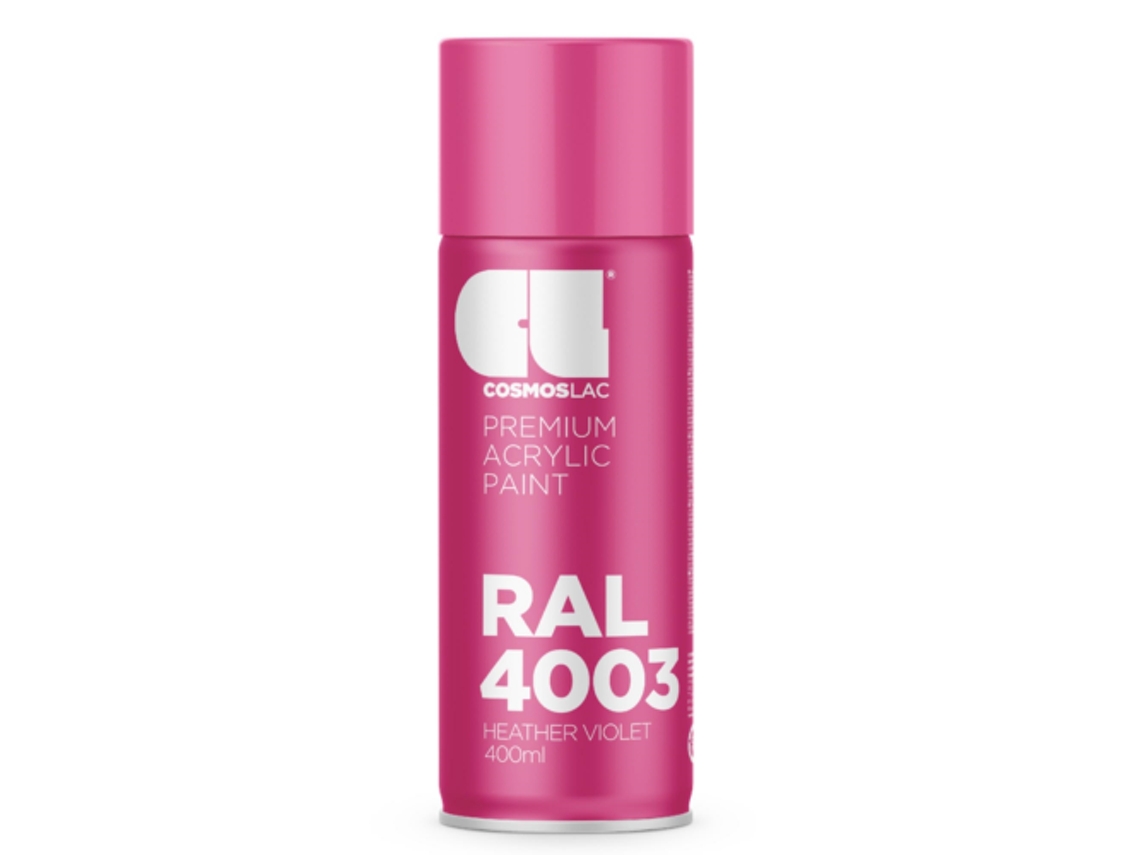Acrílico Premium Brilhante Ral Cosmos Lac 400 Ml (Ral 4003 Violeta Erica)