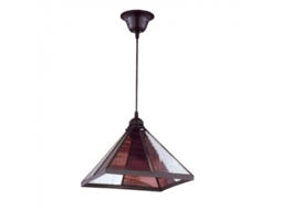 Fab 1975 Violeta | Pingente Lanterna Pirâmide Violeta 1xe27 Regx27 Fabrilamp
