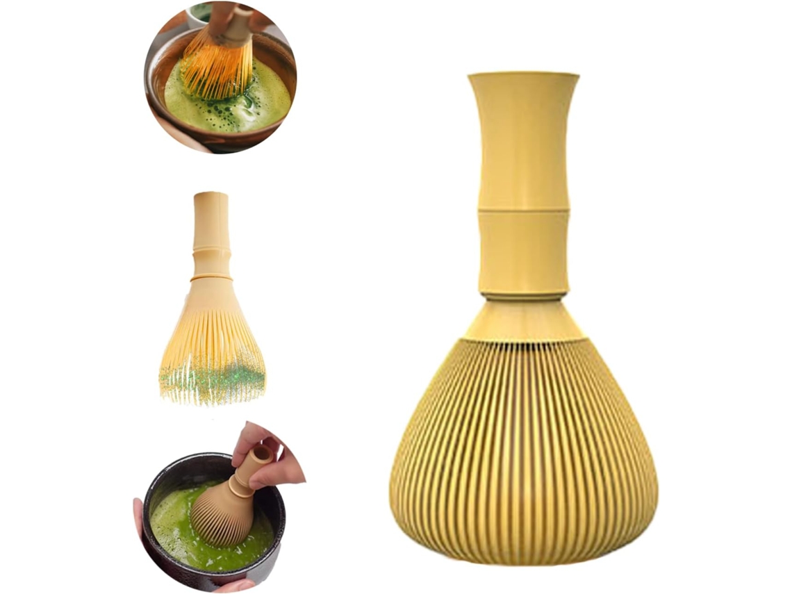 Conjunto De 1 Pincel Para Misturar Matcha Tradicional Em Pp