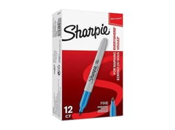 Marcador Permanente Sharpie De Ponta Fina De 1,0 Mm, Pacote Com 12, Tinta Extremamente Resistente À Água Olysi Shop