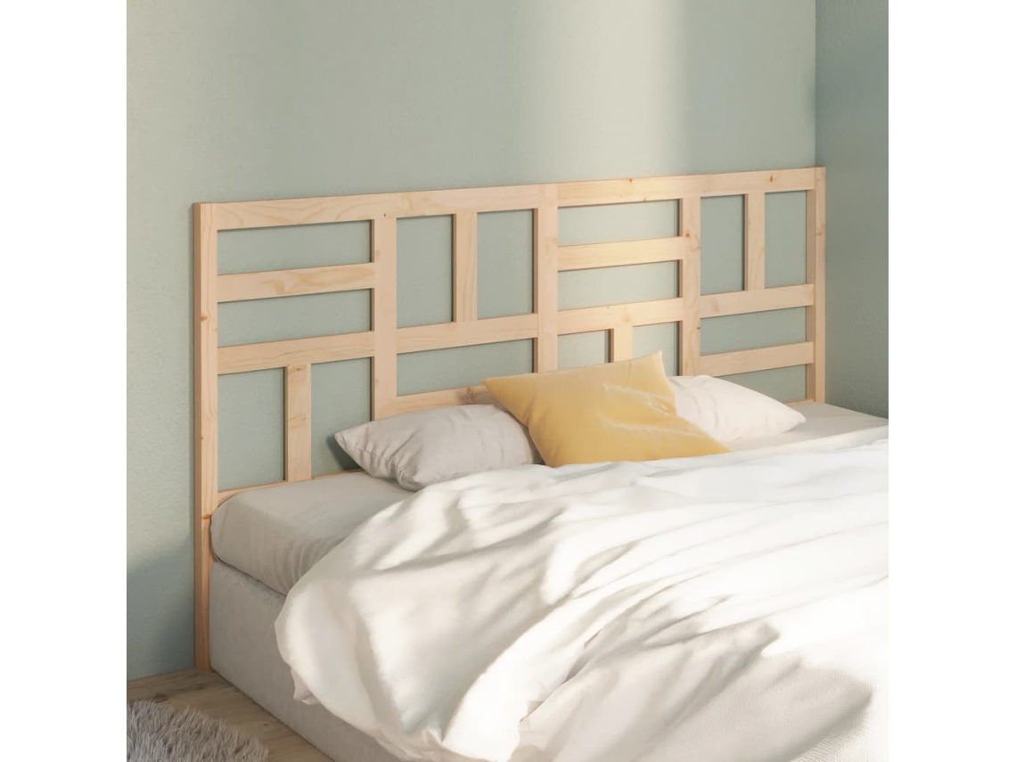 Cabeceira De Cama 206x4x104 Cm Pinho Maciço