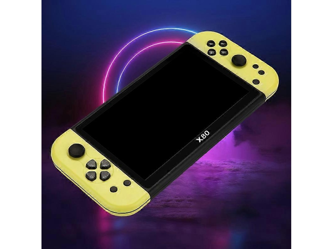 X80 7,0 Polegadas Tela Hd Console De Videogame Portátil 20000 Jogos Video Game Console Hengjian