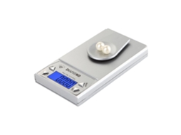 Balança de Joias 10g/0,001g com Ecrã Retroiluminado, Precisa para Pós, Usa Duas Pilhas Aaa.