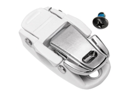 Fivela Crown Prateadopowerslide