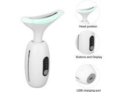 Instrumento De Beleza Antirrugas Para Lifting Facial Firmeza Do Pescoço E Rejuvenescimento Branco Bestvite