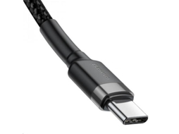 Baseus Cafule Cabo Usb 2 M Usb C Preto Cinzento
