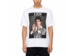 Rockinstone Scarface Movie Pacino White Adult T-shirt Size:xxxl
