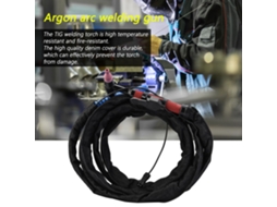 Laxiscreed Tocha De Soldar Tig Argon Com Cabos De 4m E Refrigeração A Ar