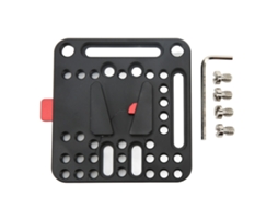 2026 placa de Batería V Mount Lock, Placa de Rapida Liberación V Lock para Fotografía Y Vídeo