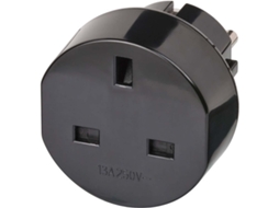 Adaptador De Viagem Gb Para Europa Com Aterramento