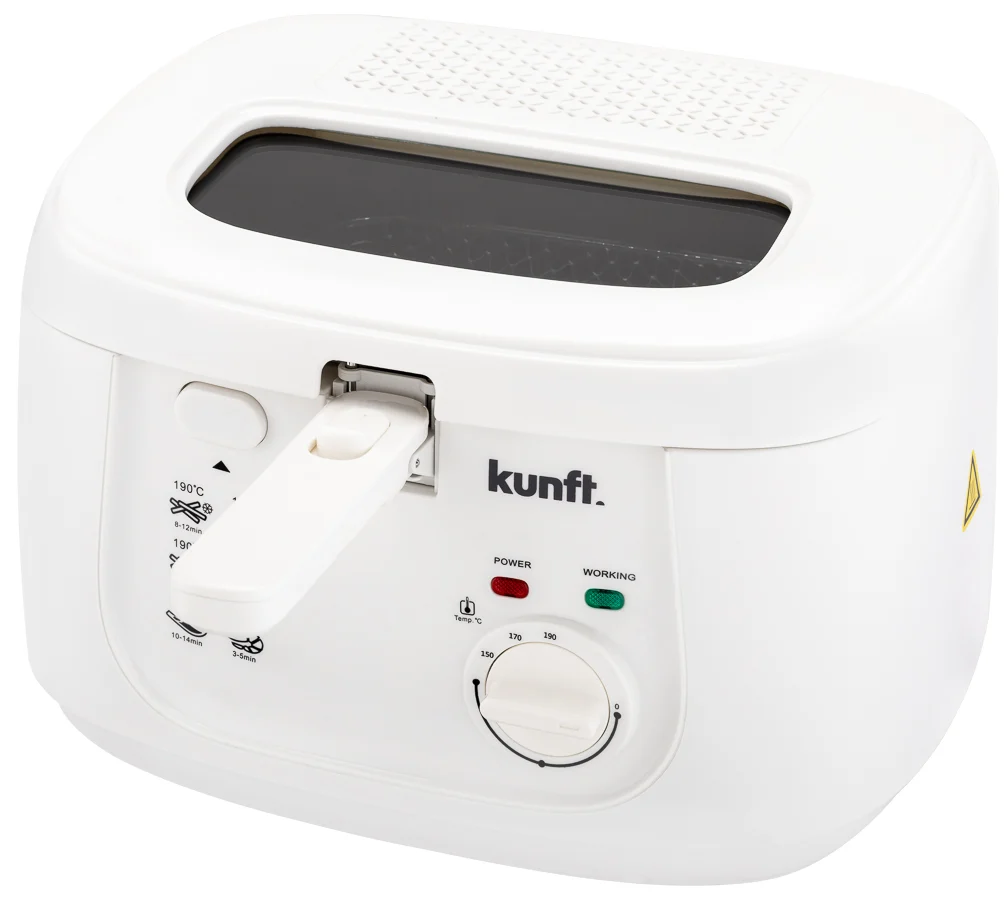 Fritadeira com Óleo KUNFT Kdf-2594 (2.5 kg - Branco)