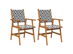 Garden Chair, Garden Chairs Vidaxl Marrom Madeira De Acácia (n/a)